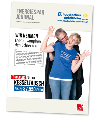 Titelbild Energiesparjournal Haustechnik Apfelthaler 2026