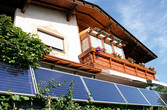 Solaranlage frei aufgestellt