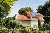 Solaranlage zur Heizungsunterstützung