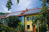 Solaranlage zur Heizungsunterstützung