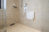 bodenebene Dusche im Bad