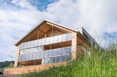 Solarthermie an der Fassade