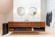 Bad mit großem Doppelwaschplatz Vollholz, Fink Martin Installationstechnik GmbH, Bezau