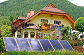 Solaranlage frei aufgestellt