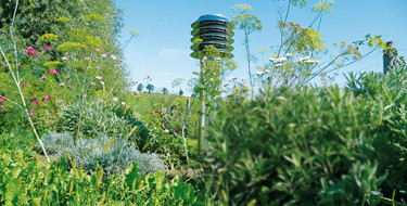 Luftbrunnen für Lüftung