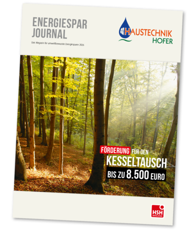 Titelbild Energiesparjournal Haustechnik Hofer 2026