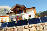 Solaranlage frei aufgestellt