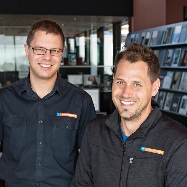 Thomas Wurm und Christoph Hollaus, Badplaner bei Opbacher Installationen GmbH in Fügen Thomas Wurm und Christoph Hollaus, Badplaner bei Opbacher Installationen GmbH in Fügen
