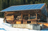 Bauernhof mit Photovoltaikanlage