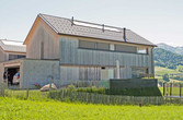 Einfamilienhaus mit SST Indach Solarthermieanlage, Referenzprojekt eines HSH-Installatörs