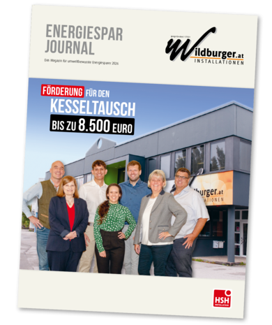 Titelbild Energiesparjournal Wildburger 2026