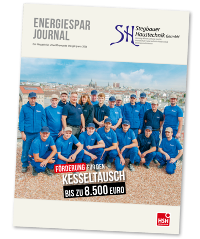 Titelbild Energiesparjournal Stegbauer 2026