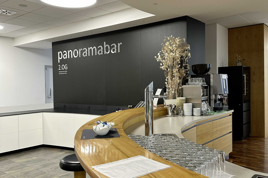 Die Panorama-Bar bei ETA