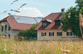 Bauernhof mit Photovoltaikanlage