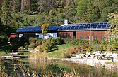 Große Solaranlage am Dach
