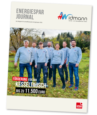 Titelblatt Energiesparjournal Widmann 2026