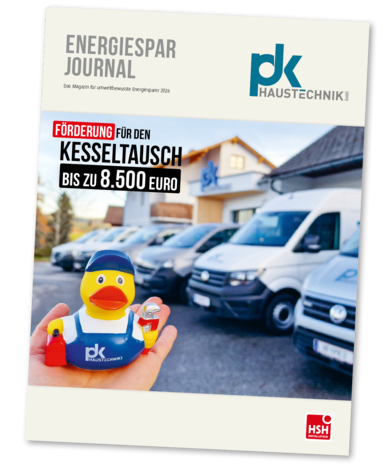 Titelblatt Energiesparjournal PK Haustechnik 2026