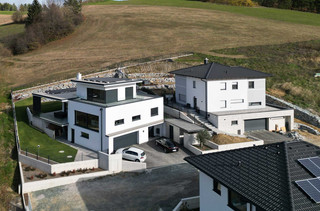 Das neue Wohnhaus mit Erdwärmepumpe (Tiefensonde) und Photovoltaikanlage