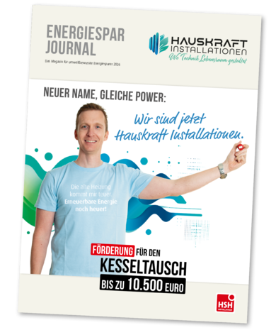 Titelbild Energiesparjournal Hauskraft Installationen 2026