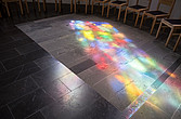 Kirche in Lingenau mit Fußbodenheizung