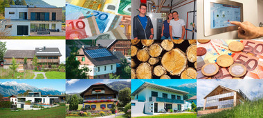 Förderungen für Sanierungen von Eigenheimen, Erneuerbare Energie und umweltfreundliche Haustechnik gibt es von Bund und Ländern. 