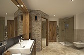 Sauna im Badezimmer
