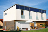 Solarthermie an der Fassade