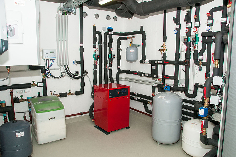 Keller mit Wärmepumpe von Weider