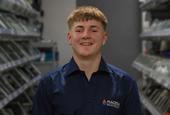 Porträt von Michael Wagner, Lehrling bei Magera GmbH, Lamprechtshausen