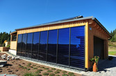 Solarthermie am Nebengebäude 