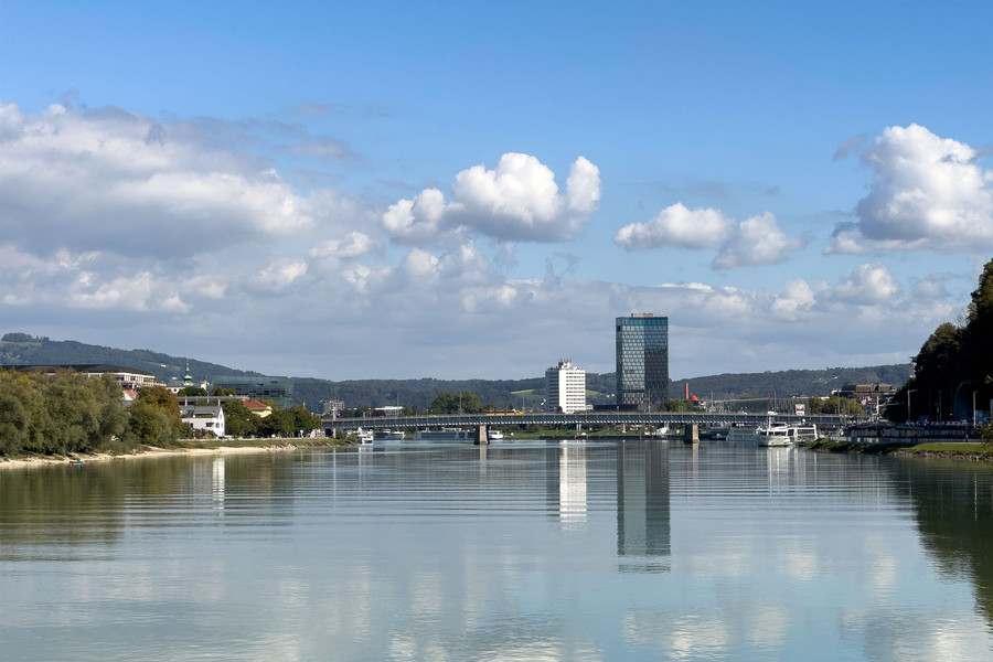 Das QUADRILL Linz - Skyline mit Tower