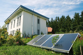 Solaranlage frei aufgestellt