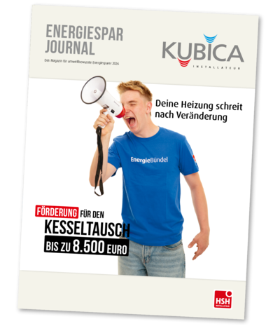 Titelbild Energiesparjournal Kubica 2026