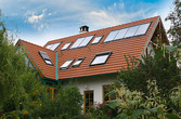 Solaranlage zur Heizungsunterstützung