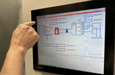 Smarte Technik: zentrale Steuerung der Haustechnikanlage im Rathaus Hohenems