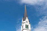 Kirche in Lingenau mit Fußbodenheizung