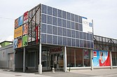 Photovoltaikanlage auf Fassade 