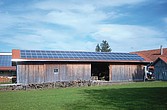 Photovoltaikanlage auf Nebengebäude