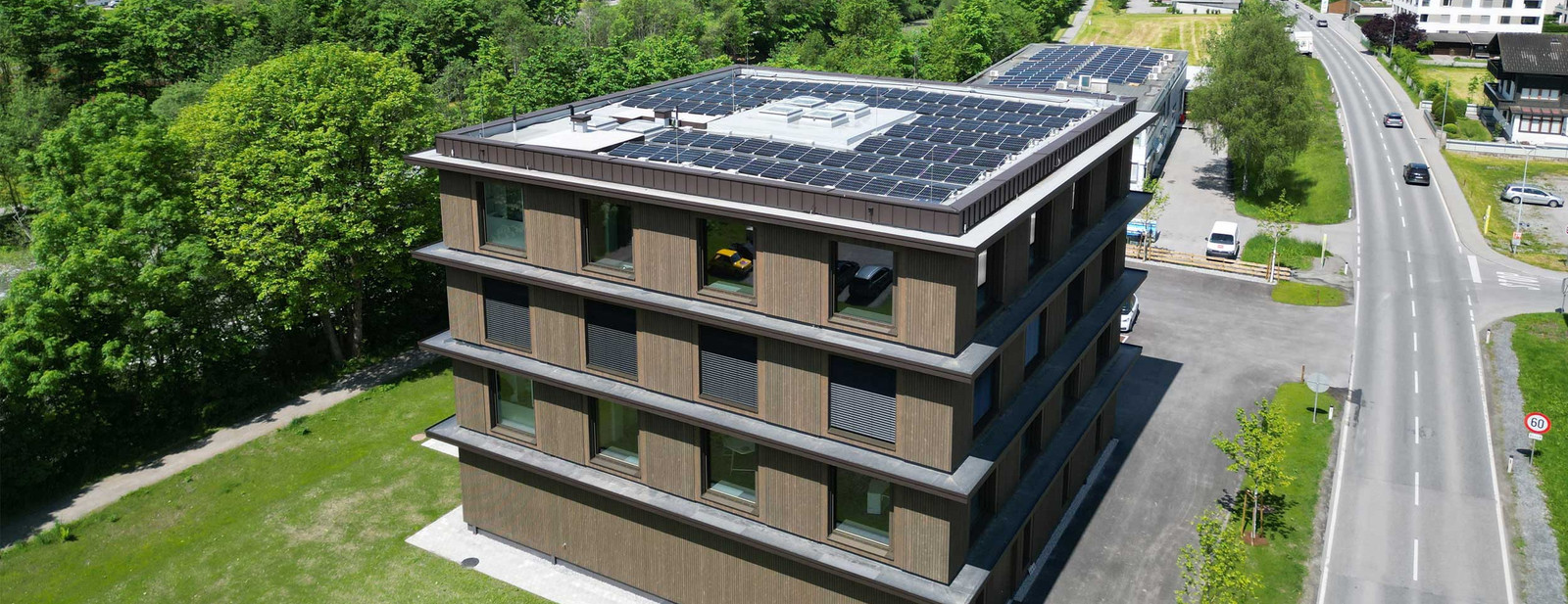 Der Innovation-Tower M10 der Gantner Solutions GmbH in Schruns