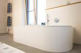 Wellness-Badewanne rund