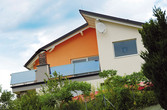 Solaranlage auf Flachdach