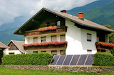 Solaranlage frei aufgestellt