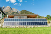 Solaranlage frei aufgestellt