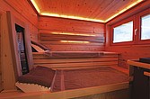 Sauna im Badezimmer