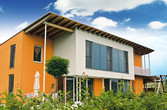 Solarthermie an der Fassade