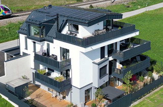 Die neue Wohnanlage in Seekirchen mit Erdwärmepumpe und PV