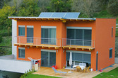 Solaranlage auf Flachdach