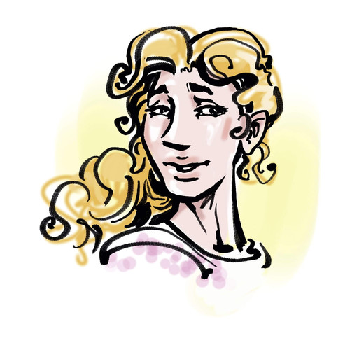 Eine Illustration von Susanne, der Internetbadbastlerin