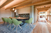 Eine Sitzecke im Esszimmer