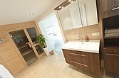 Sauna im Badezimmer